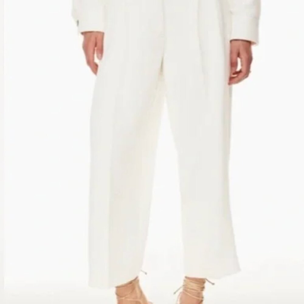 Wilfred Cropped Effortless Pant - Birch